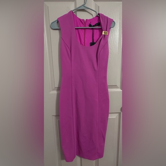 Versace Abito Donna Jersey Dress - Picture 4 of 12